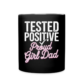 Geschenke Zum Vatertag Für Papa - Tasse einfarbig - Schwarz - Vorne