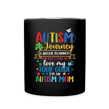 Autisme - Mug uni - noir - Devant