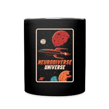 Autismus Awareness Day Autist Geschenk - Tasse einfarbig - Schwarz - Vorne