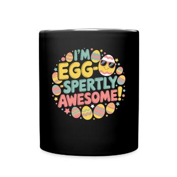 I’m Egg-wise Great – Cadeau de Pâques - Mug uni - noir - Devant