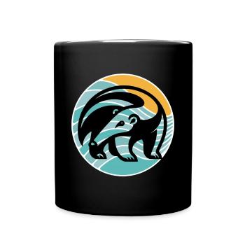 Anteater - Full Colour Mug - black - Front