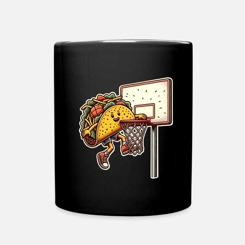 Taco Basketball Tacos - Mug uni - noir