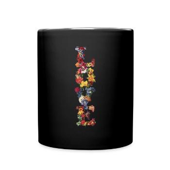 Love Flowers Magnificent closeness to nature and - Full Colour Mug - black - Front