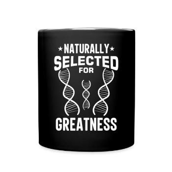 Test ADN génétique Crispr Microbiology - Mug uni - noir - Devant