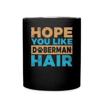 Cadeaux Doberman - Mug uni - noir - Devant