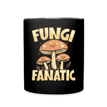 Pilzsammler Pilzsucher Pilze Sammeln Pilzsucher - Tasse einfarbig - Schwarz - Vorne