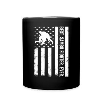Sambo Wrestler Sambo Martial Arts - Best Sambo - Full Colour Mug - black - Front