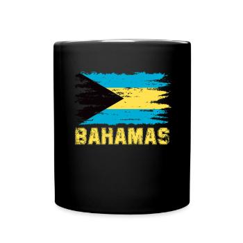 Bahamas Île des Caraïbes Cadeau d’été de l’Atlantique - Mug uni - noir - Devant