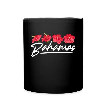 Bahamas Île des Caraïbes Cadeau d’été de l’Atlantique - Mug uni - noir - Devant