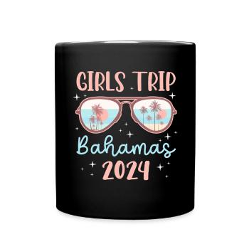 Bahamas Île des Caraïbes Cadeau d’été de l’Atlantique - Mug uni - noir - Devant