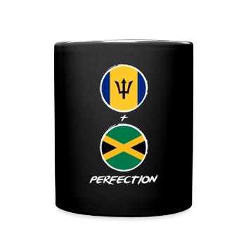 Barbados Karibik Bajan Urlaub Geschenk - Tasse einfarbig - Schwarz - Vorne