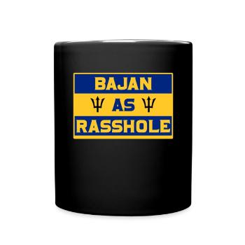 Barbados Karibik Bajan Urlaub Geschenk - Tasse einfarbig - Schwarz - Vorne