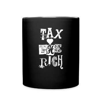 Tax The Rich AOC - Full Colour Mug - black - Front