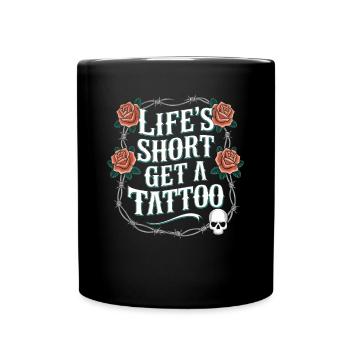Tattoo Studio Tattoo Artist Tattoo Ideen - Tasse einfarbig - Schwarz - Vorne