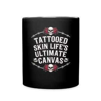 Tattoo Studio Tattoo Artist Tattoo Ideen - Tasse einfarbig - Schwarz - Vorne