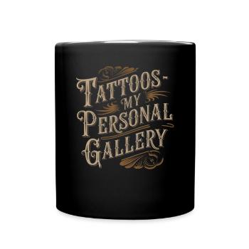 Tattoo Studio Tattoo Artist Tattoo Ideen - Tasse einfarbig - Schwarz - Vorne