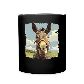 Mules Mule - Full Colour Mug - black - Front