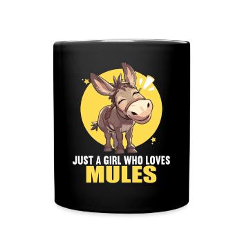 Mules Mule - Full Colour Mug - black - Front