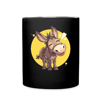Mules Mule - Full Colour Mug - black - Front
