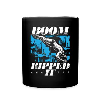 Springboard Diving Diving Diving Divers - Full Colour Mug - black - Front