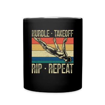 Springboard Diving Diving Diving Divers - Full Colour Mug - black - Front