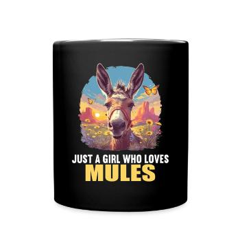 Mules Mule - Full Colour Mug - black - Front