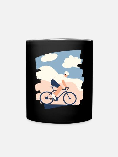 Vélo de route Vélo de route - Mug uni - noir