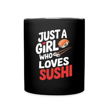Sushi - Mug uni - noir - Devant
