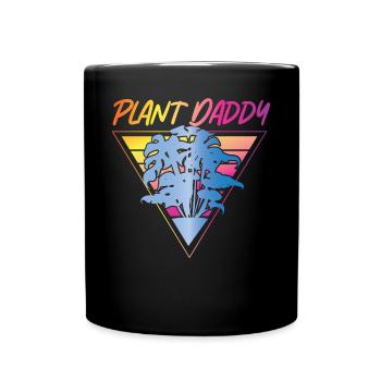 Plant Lover Gardening Dad Monstera - Tasse einfarbig - Schwarz - Vorne