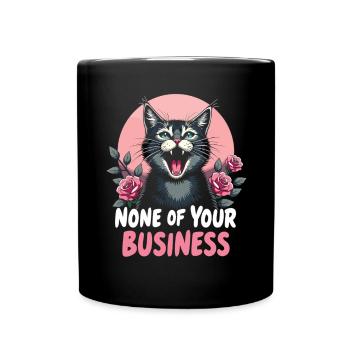 Ne vous regardez pas - Mug uni - noir - Devant