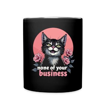 Ne vous regardez pas - Mug uni - noir - Devant