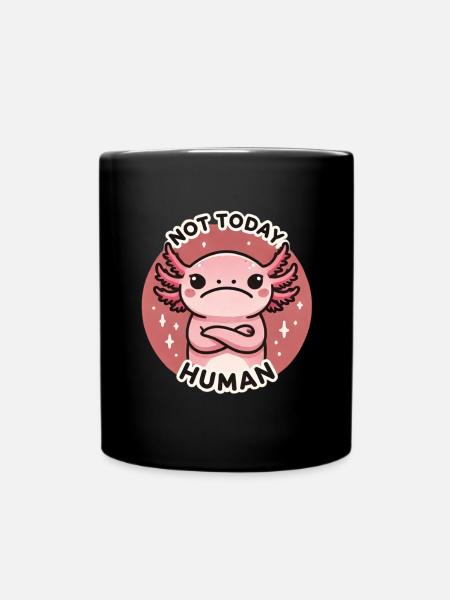 Fierce Dragon Embracing Defiance - Full Colour Mug - black