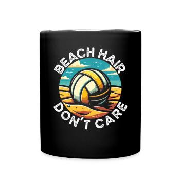 Beach Volleyball Volleyball Volleyball Players - Full Colour Mug - black - Front