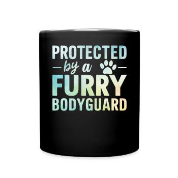 Dog Dad Gifts for Men - Tasse einfarbig - Schwarz - Vorne