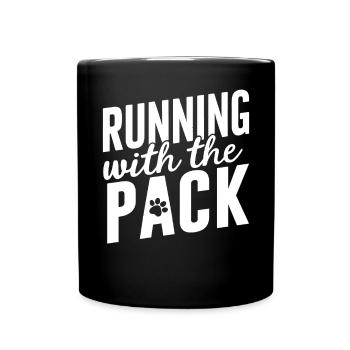 Dog Dad Gifts for Men - Tasse einfarbig - Schwarz - Vorne