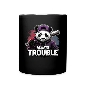 Gangster Panda Panda Panda Ours Pandas - Mug uni - noir - Devant
