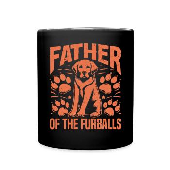 Dog Dad Gifts for Men - Tasse einfarbig - Schwarz - Vorne