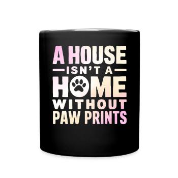 Dog Dad Gifts for Men - Tasse einfarbig - Schwarz - Vorne
