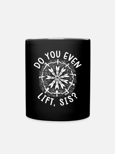Synchronschwimmen Synchro Schwimmer - Tasse einfarbig - Schwarz