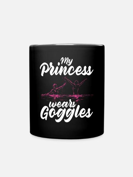 Synchronschwimmen Synchro Schwimmer - Tasse einfarbig - Schwarz
