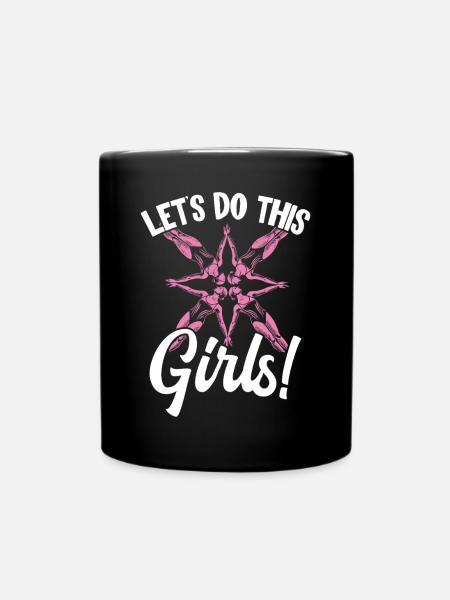 Synchronschwimmen Synchro Schwimmer - Tasse einfarbig - Schwarz
