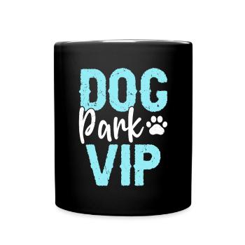 Dog Dad Gifts for Men - Tasse einfarbig - Schwarz - Vorne
