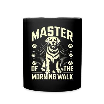 Dog Dad Gifts for Men - Tasse einfarbig - Schwarz - Vorne