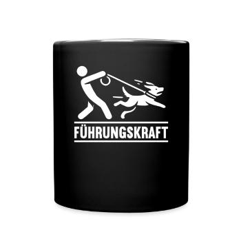 Guide Dog Dog Owner Dog Lover Animal - Full Colour Mug - black - Front