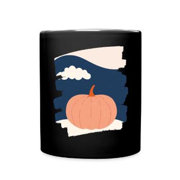 Pumpkin - Full Colour Mug - black - Front