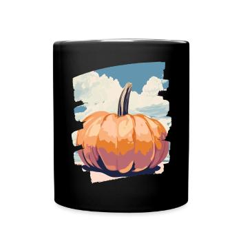 Pumpkin - Full Colour Mug - black - Front