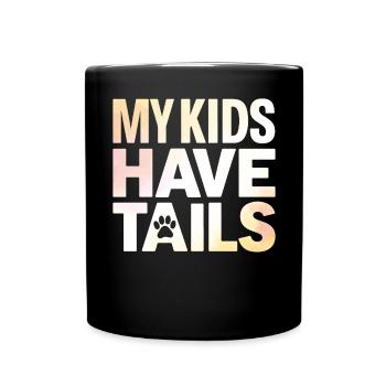 Dog Dad Gifts for Men - Tasse einfarbig - Schwarz - Vorne