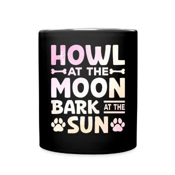 Dog Dad Gifts for Men - Tasse einfarbig - Schwarz - Vorne