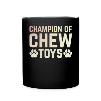 Dog Dad Gifts for Men - Tasse einfarbig - Schwarz - Vorne