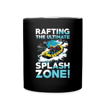 Rafting: Die Ultimative Splash Zone für - Tasse einfarbig - Schwarz - Vorne